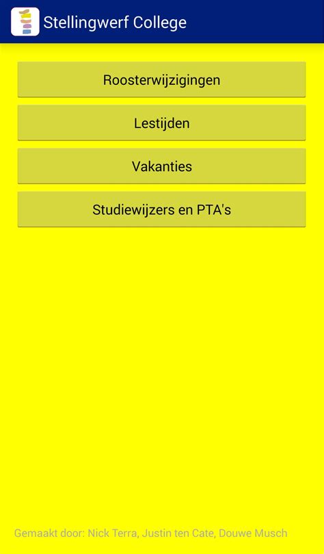 roosters swc|filr stellingwerfcollege.